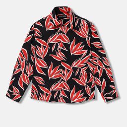 Antony Morato Boys Floral Printed Spread Collar Casual Shirt-picture-11