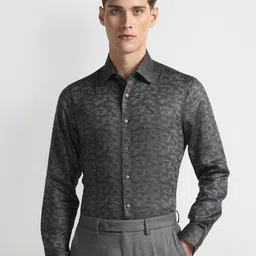 Arrow Abstract Printed Pure Cotton 1851 Formal Shirt-picture-13