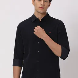 Mufti Slim Fit Spread Collar Long Sleeve Casual Shirt-image-54