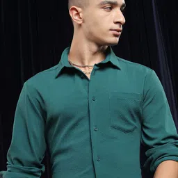 KETCH Men Slim Fit Opaque Casual Shirt-picture-29