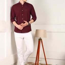 FUBAR Men Slim Fit Opaque Casual Shirt-picture-41