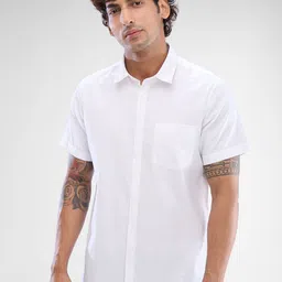 SPYKAR Men Slim Fit Solid Casual Shirt-picture-28