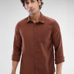 SPYKAR Men Slim Fit Solid Casual Shirt-picture-16