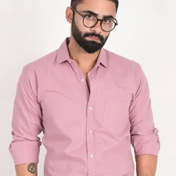 FUBAR  Slim Fit Spread Collar Long Sleeves Casual Shirt-picture-12