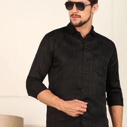FUBAR Men Slim Fit Opaque Casual Shirt-picture-7