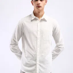 Flying Machine Men Slim Fit Opaque Casual Shirt-picture-28