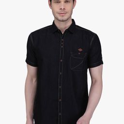 Kuons Avenue Smart Slim Fit Denim Casual Shirt-picture-9