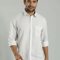 Indian Terrain Slim Fit Spread Collar Long Sleeves Casual Shirt-picture-21