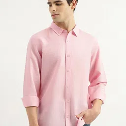 United Colors of Benetton Slim Fit Spread Collar Cotton Casual Shirt-picture-17