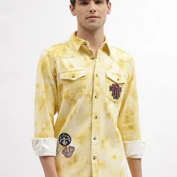 True Religion Tie and Dye Pure Cotton Casual Shirt-picture-32