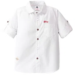 TONYBOY Boys Premium Fit Roll-Up Sleeves Pure Cotton Casual Shirt-picture-23