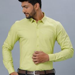 Ramraj Men Cotton Long Sleeves Opaque Formal Shirt-picture-23