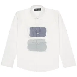 CAVIO Boys Comfort Printed Pure Cotton Casual Shirt-image-68