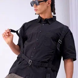 The Indian Garage Co Men Boxy Opaque Casual Shirt-picture-25