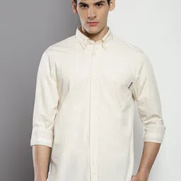 Tommy Hilfiger Button-Down Collar Pure Cotton Casual Shirt-image-43