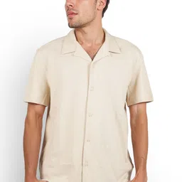 Celio Men Classic Opaque Casual Shirt-image-28