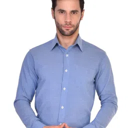 PARASSIO CLOTHINGS India Slim Spread Collar Formal Shirt-picture-30