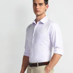 Arrow Men Opaque Autopress Formal Shirt-image-32