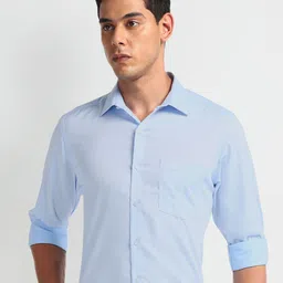 Arrow Men Opaque Autopress Formal Shirt-image-32