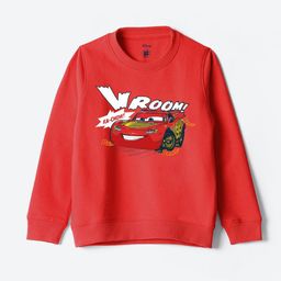 YK Disney Kids Cars Printed Round Neck Sweatshirt-picture-2