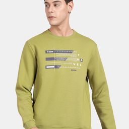 t-base Men Green Printed Sweatshirt-picture-39