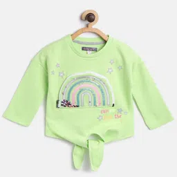 Nauti Nati Girls Printed Cotton Sweatshirt-picture-42
