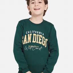 Octave Boys Typography Printed Fleece Pullover Sweatshirt-picture-35