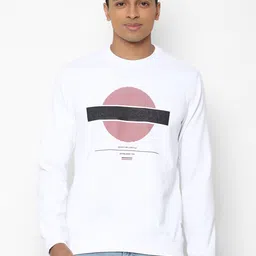 Allen Solly Sport Men White Brand Logo Printed Sweatshirt-picture-27