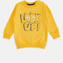 Pantaloons Baby Boys Yellow Printed Cotton Sweatshirt-picture-25