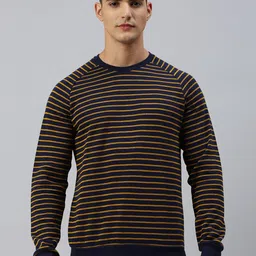SPORTO Striped Cotton Sweatshirt-image-81