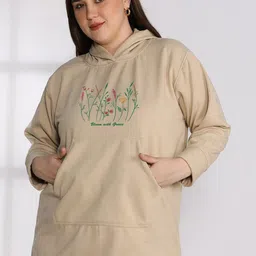 LetsDressUp Women Floral Printed Hooded Sweatshirt-picture-36