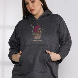 LetsDressUp Women Printed Hooded Sweatshirt-picture-3
