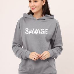 Leotude Typography Printed Hooded Fleece Pullover-picture-29