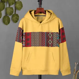 HELLCAT Boys Tribal Printed Hooded Pullover-picture-19