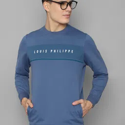 Louis Philippe Sport Men Printed Cotton Sweatshirt-picture-37
