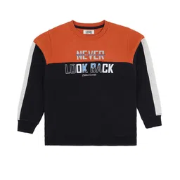 Cantabil Boys Colourblocked Sweatshirt-image-41