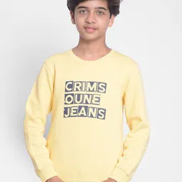 Crimsoune Club Boys Typography Printed Sweatshirt-picture-33
