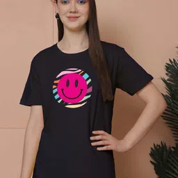 Friskers Women Drop-Shoulder Sleeves T-shirt-picture-38