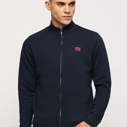 Pepe Jeans Mock Collar Pure Cotton Front-Open Sweatshirt-picture-37