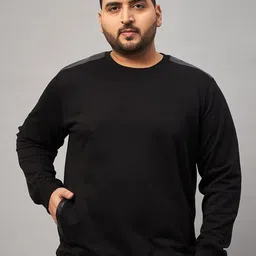 Club York Plus Size Round Neck Cotton Pullover image 1