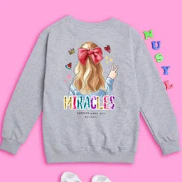 NUSYL Girls Printed Oversized Sweatshirt-picture-32