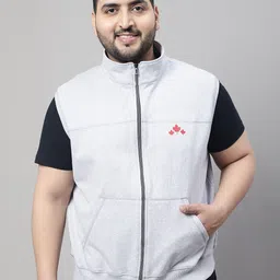 Rute Plus Size Mock Collar Cotton Sweatshirt image 1