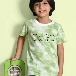 NUSYL Boys Dyed Round Neck T-shirt-image-51
