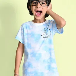 NUSYL Boys Dyed Round Neck T-shirt-image-93