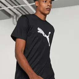 Puma Men Performance Cat Slim Fit T-Shirt-image-0