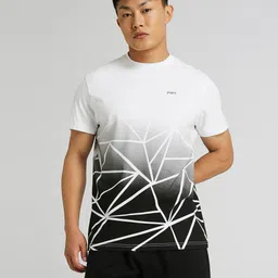 Pepe Jeans Geometric Printed Slim Fit Cotton T-shirt image 4