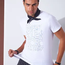 Markle Moro Men Typography Printed Slim Fit Cotton T-shirt-picture-55