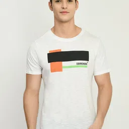 SQUIREHOOD Graphic Printed Cotton Slim Fit T-shirt-picture-37