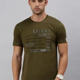 Classic Polo Men Typography Pure Cotton Pockets Slim Fit T-shirt-picture-41