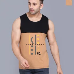 SLOWLORIS Men Varsity 2 Printed Tropical Pockets Slim Fit T-shirt-picture-16